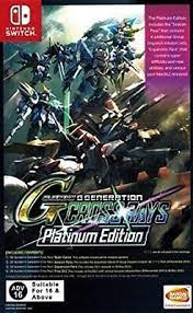 gundam generation crossrays nintendo switch